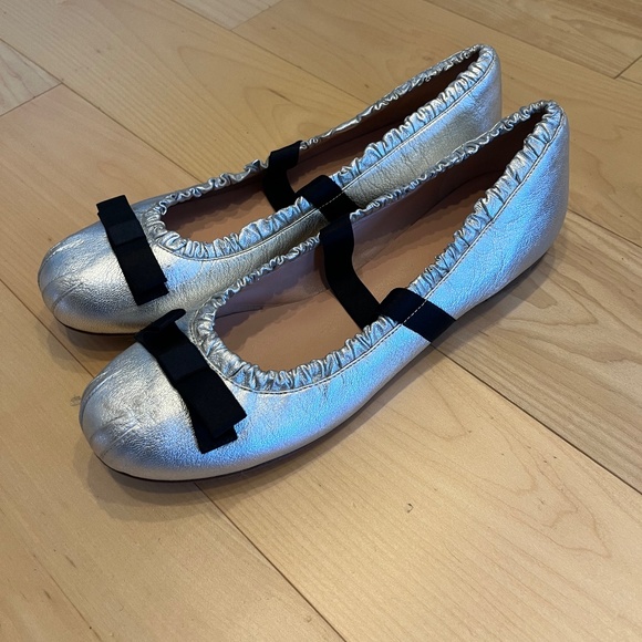 Marc by Marc Jacobs Leather Ballet Flats - Picture 3 of 7